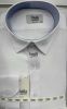 Eleganckie koszule w drobną strukturę+elastan Slim Fit Rozm od M-2XL ESP-gk74-03