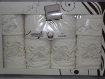 Komplet ręczników haftowane 6-częściowy ATB6-11