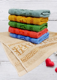Ręczniki frotte100%bawełna 70x140cm(400-420g/m2)  LINH-15