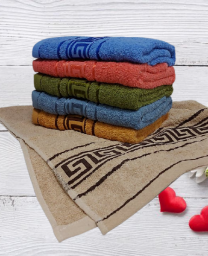Ręczniki frotte100%bawełna 70x140cm(400-420g/m2)  LINH-18