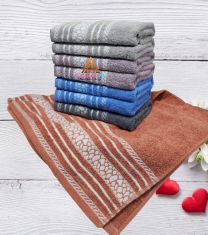 Ręczniki frotte100%bawełna 70x140cm(400-420g/m2) HGR-2027