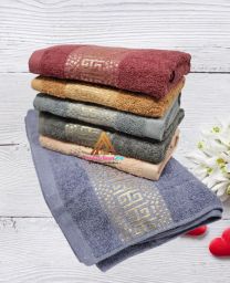 Ręczniki frotte100%bawełna 70x140cm(400-420g/m2)  LINH-44