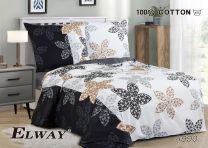 Pościeli Elway 100%bawełna satyna 140x200⭐ Dwustronna S-4990