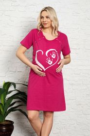 Bawełniana Koszula dla Kobiet Karmiących Rozm:M-2XL DM-LAP21282