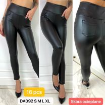 Spodnie Damskie Skórzane Rozmiar:S/M L/XL  AT-DA092