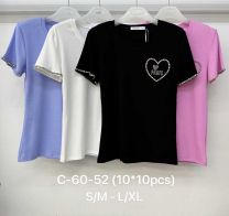 Damska koszulka size:S/M L/XL 5G-C60-52