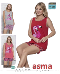 Piżama Damskie Bawełniana rozmiar:S-2XL AS-SMA-12601